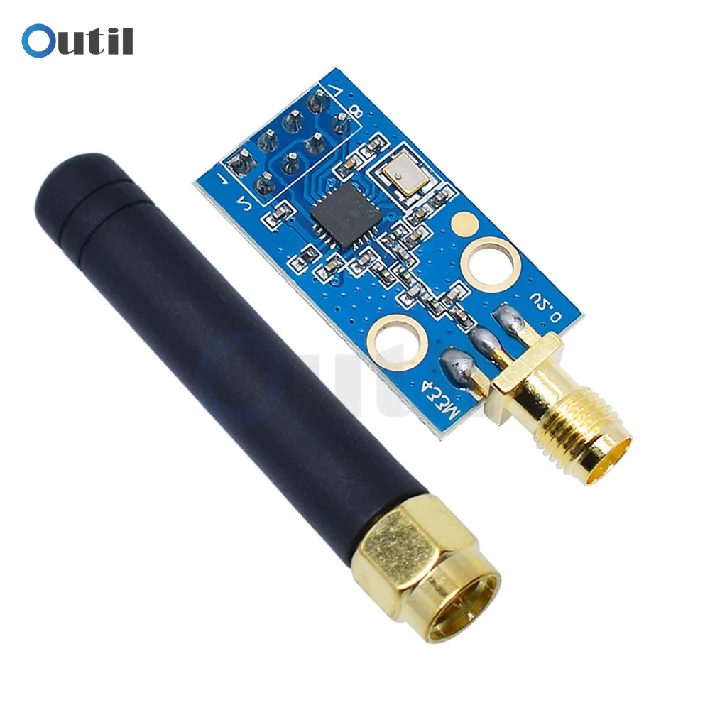 Módulo inalámbrico CC1101 con antena SMA, módulo transceptor inalámbrico para Arduino 387MHz-464MHz