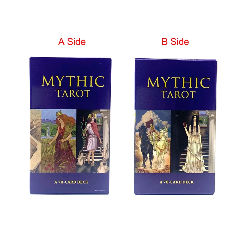 1Box New Mythic Tarot Cards Prophecy Divination Deck Family Party Board Game Fortune Telling Game Beginners Cards