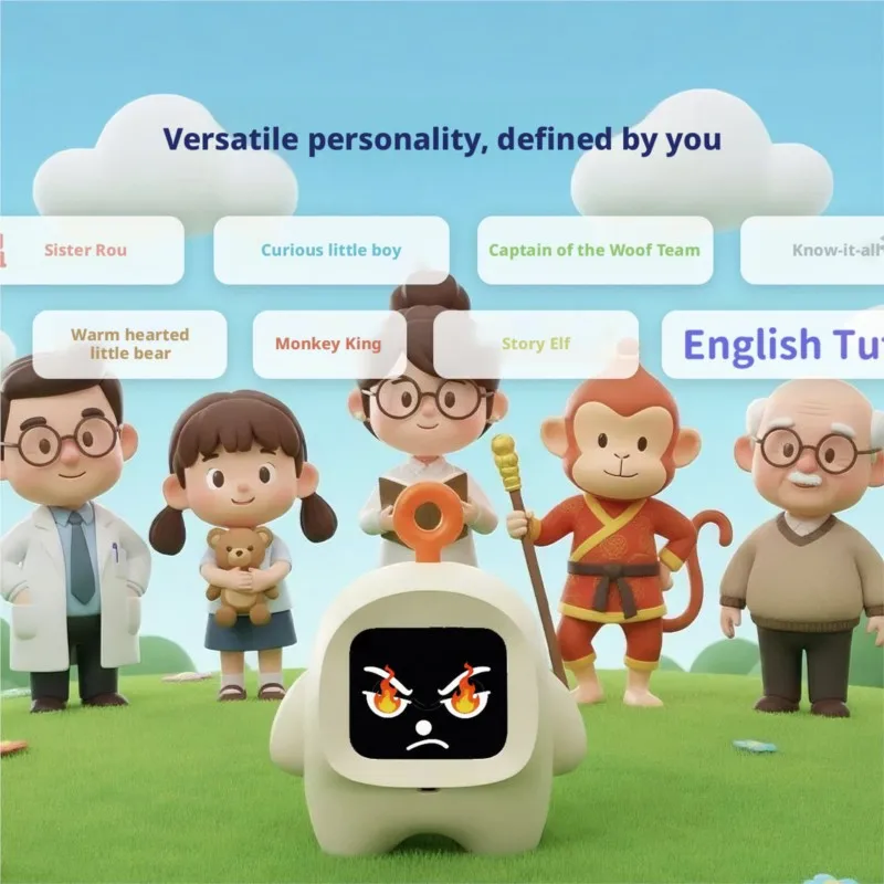 AI Xiaozhi Electronic Pet Artificial Intelligence Dialogue Translation Robot Emotional Companion Intelligent Timer Alarm Clock