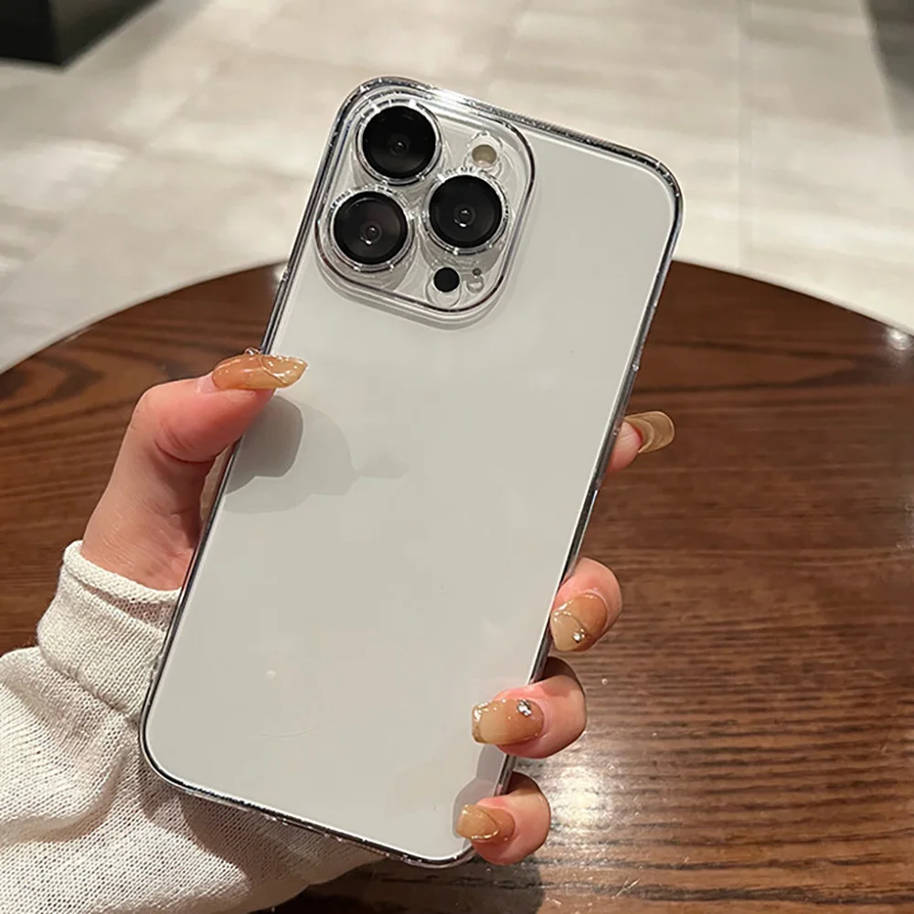 Clear Case For iPhone 18 17 16 15 14 11 12 13 Pro Max 7 8 16 Plus X XR XS Max Air SE 2020 2022 Iphone11 Shockproof Cover Funda