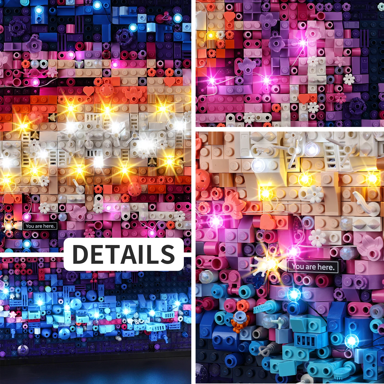 LED Lighting Kit for LEGO The Milky Way Galaxy 31212 Building Blocks