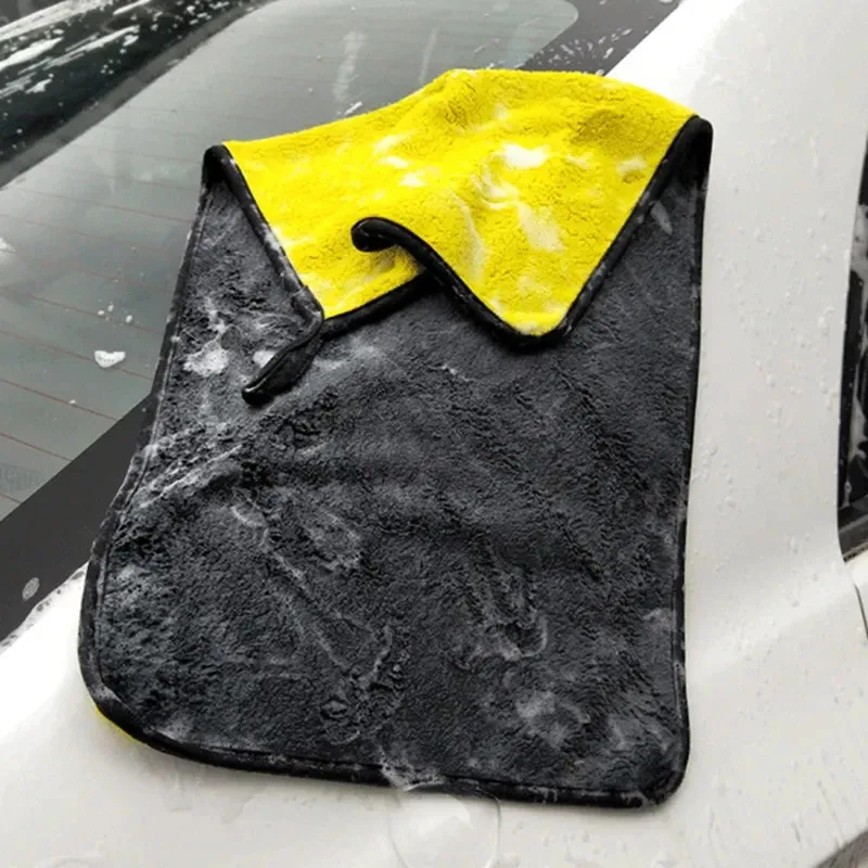 1/2/3pcs Extra Soft Car Wash Microfiber Towel Car Cleaning Drying Cloth Car Care Cloth Detailing Car WashTowel Never Scrat