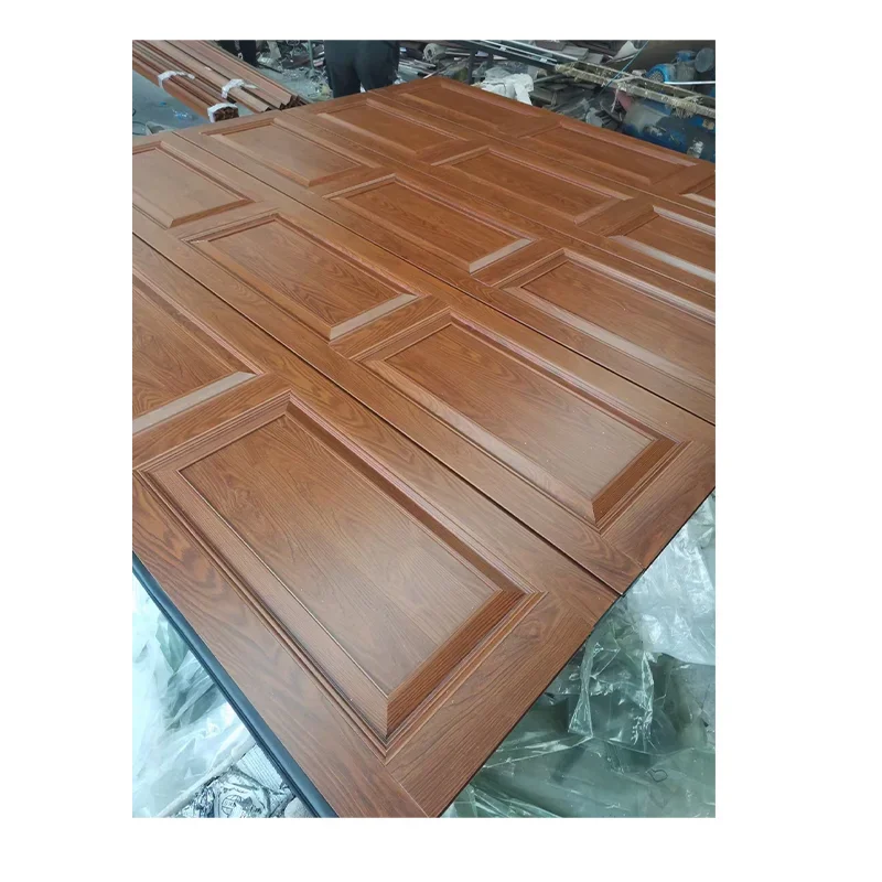 Electric garage flap door Aluminum alloy rolling shutter garage door Household insulation European silent door Villa garage