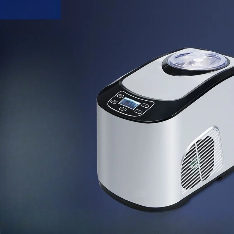 Automatic commercial ice cream machine Small household compressor DIY mini fruit ice cream machine