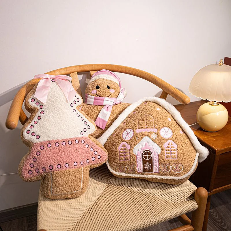 

Christmas Gingerbread Pillows Gingerbread People Girls Christmas Gifts Sofas Bedrooms Bed Decorations