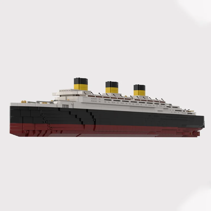 

2626 шт. MOC Titanices Oceanic III CA 1:336 роскошный круизный корабль премиум-класса DIY модель строительные блоки игрушки на день рождения подарок