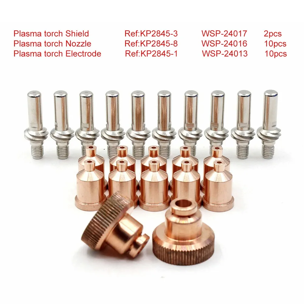 For LC105 Compatible Plasma Consumables Complete Set Consisting Of A Total Of Twenty Two Distinct Parts For Optimal Usage