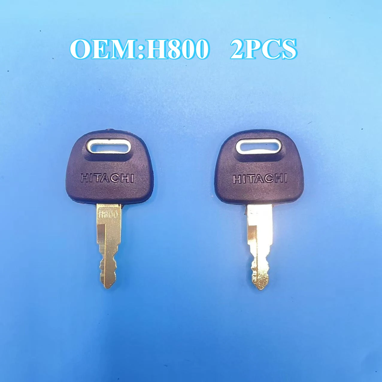 

For Hitachi excavator H800 key ZAX60 70 120 210 200 Open door Start ignition universal key