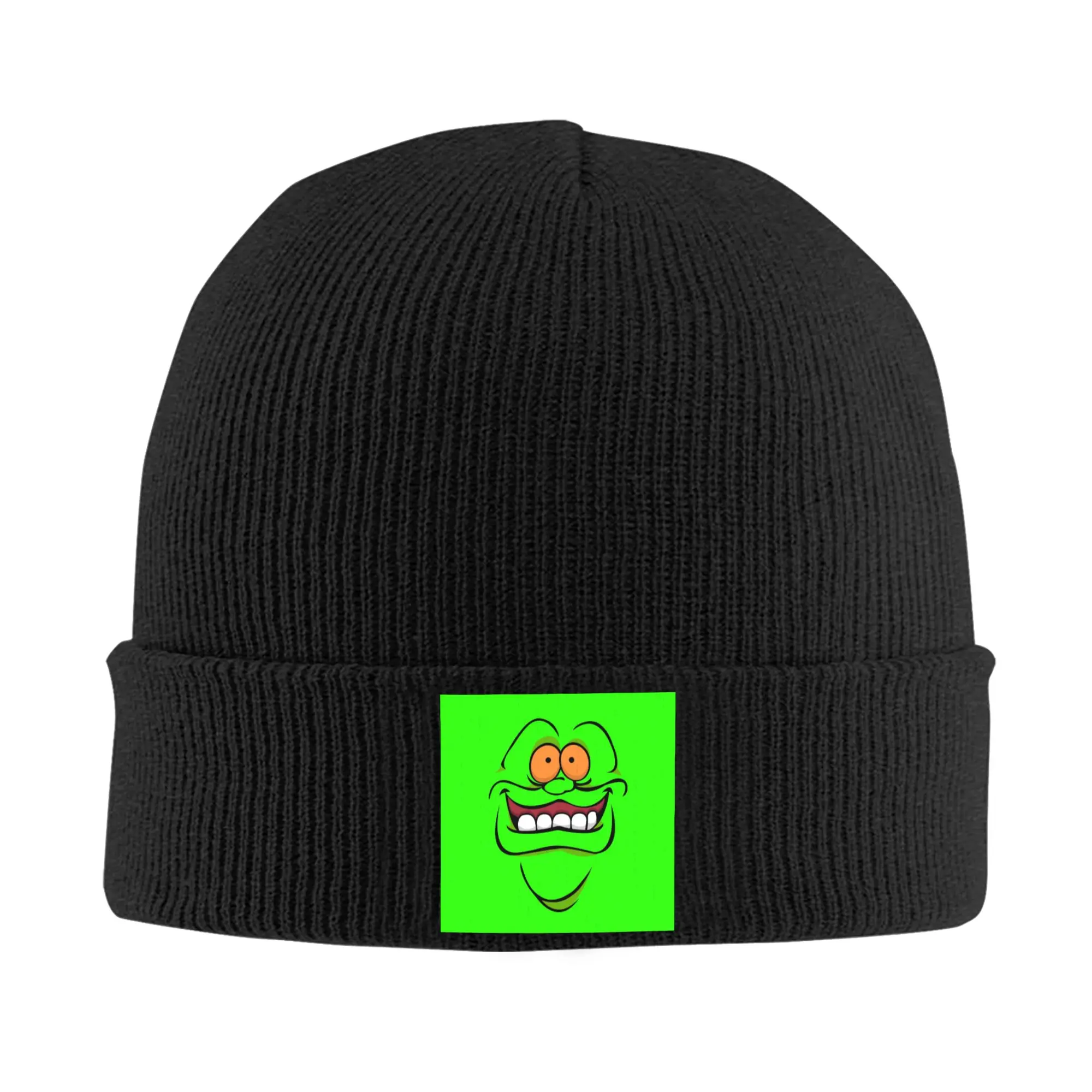 Ghosts Movie Beanie Cap Unisex Winter Warm Bonnet Femme Knit Hat Hip Hop Outdoor Ski Busters Film Halloween Skullies Beanies Cap