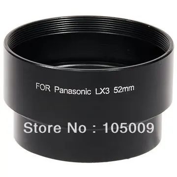 52 52mm Lens Filter Adapter RING Tube for  DMC LX3