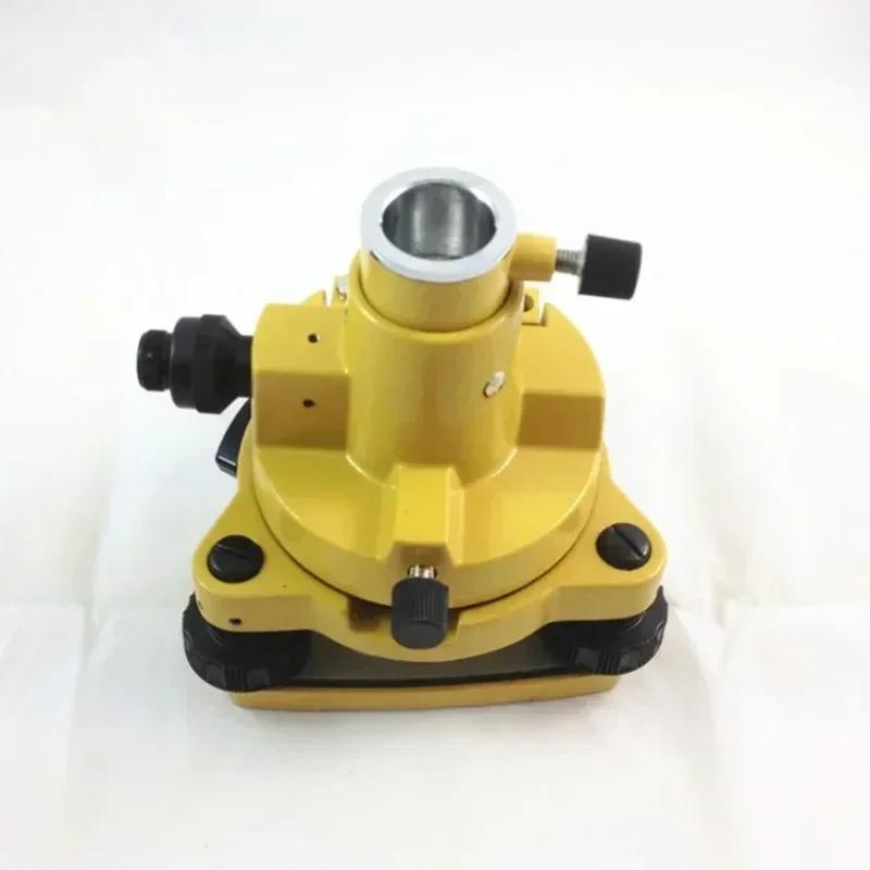 High Quality Survey Accessories Tribrach and Adapter W/Optical Plummet Fits Prism, Strong and Durable,Striking Yellow