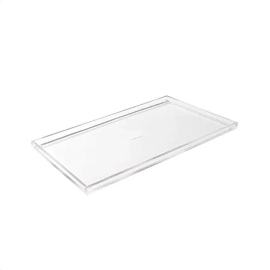 

RUSSELL+HAZEL Acrylic Bloc Wide Accory Tray Clear 7.18 x 12.2 x.5 31383