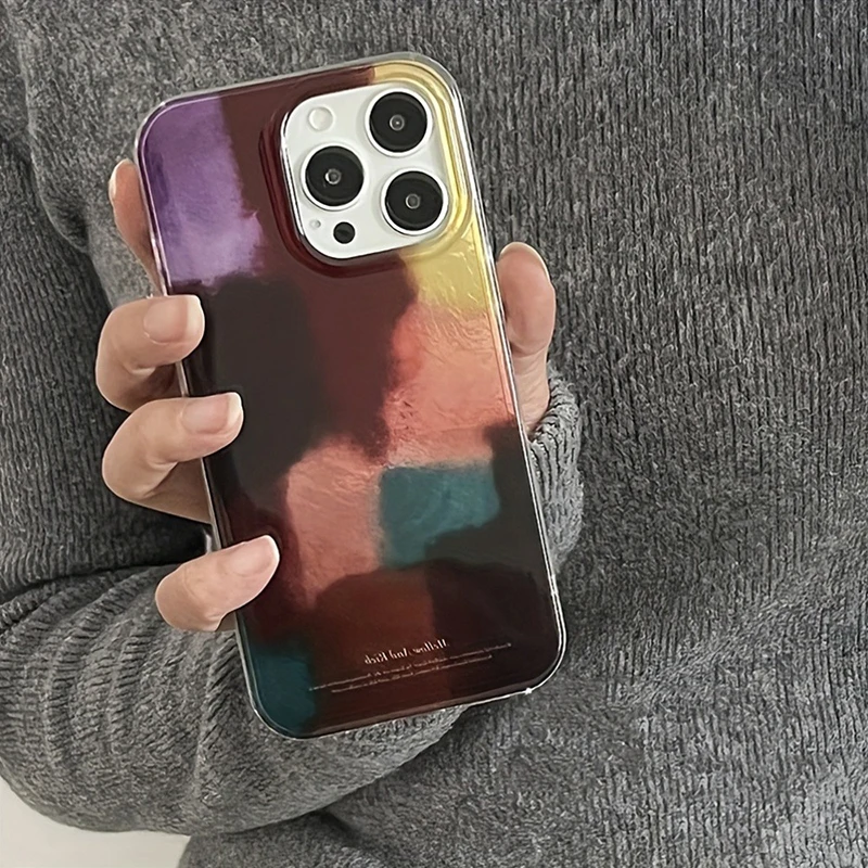 

Chic And Shiny Gradient Vortex Pattern Phone Case For iPhone 17 Cases iPhone 16 Pro Max 15 14 13 12 11 7 8 Plus 16E 17 Air Cover