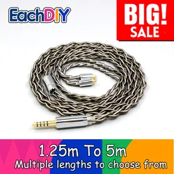 99% Pure Silver Palladium + Graphene Gold Earphone Shielding Cable For AKG N5005 N30 N40 MMCX  LN008226