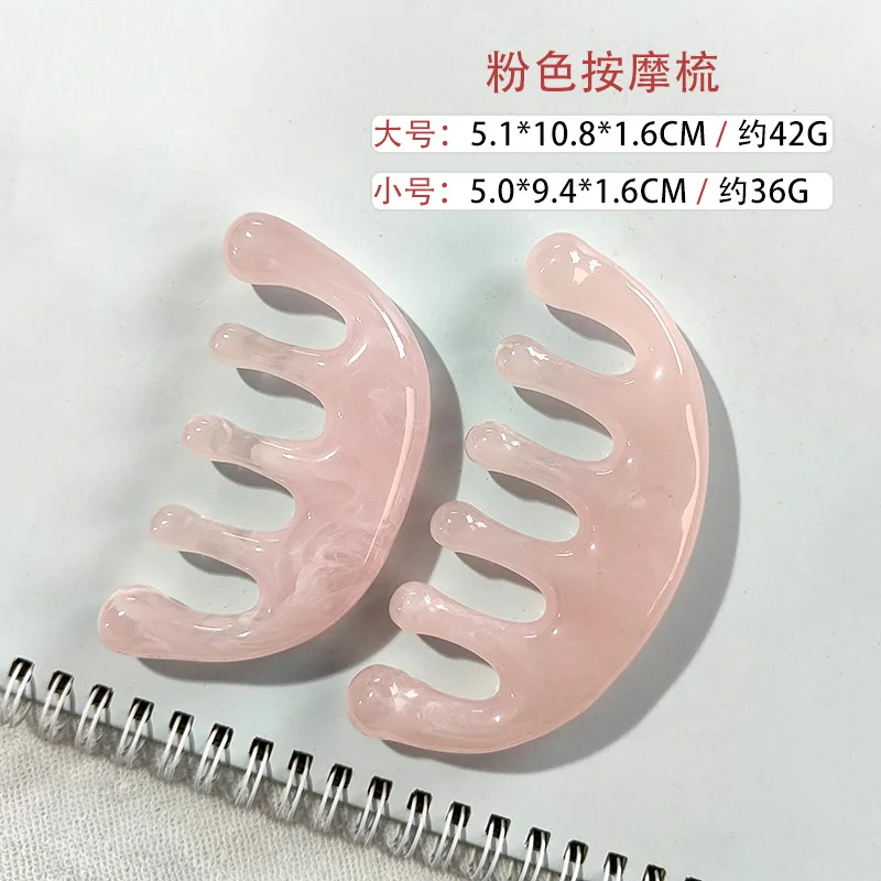 

head meridian massage comb,facial meridian massage point plucking tendons,hair therapy comb five teeth six teeth comb