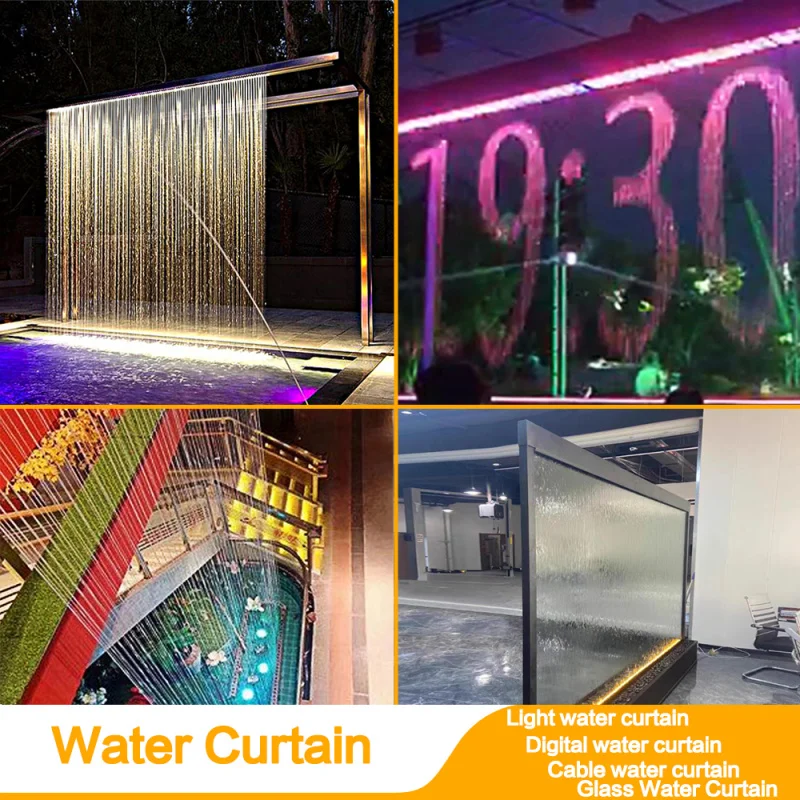 مخصص. الشلالات الاصطناعية ستارة رقمية مريحة ستارة الألياف البصرية