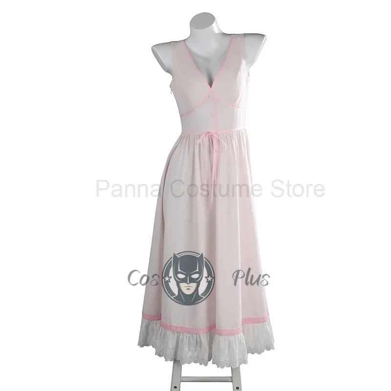 FF7 Remake Aerith Gainsborough Cosplay Costume Final Fantasy Halloween Outfit Fancy Party Dress Women  Jacket Outfit Set - Image 4