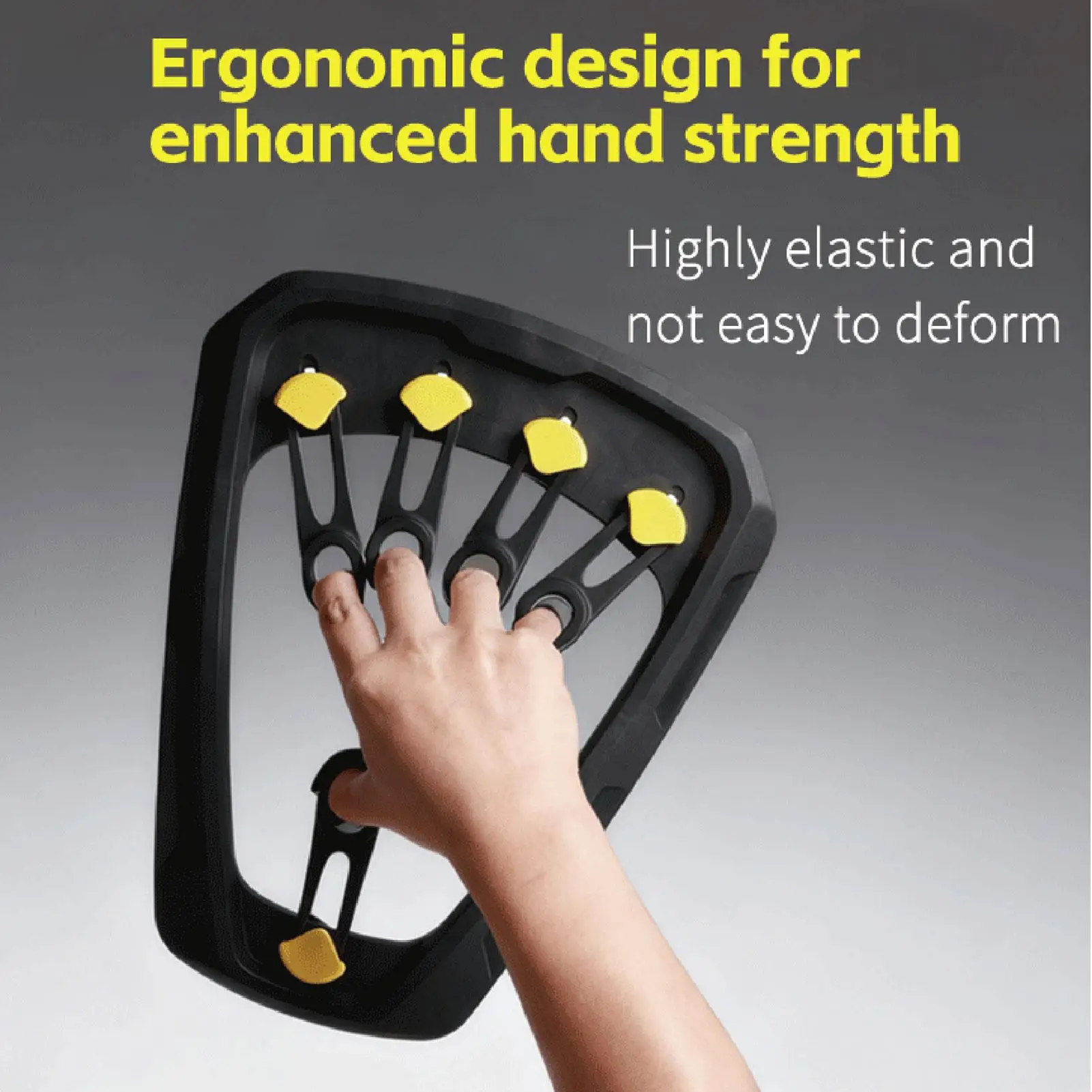 Finger Grip Strengthener Resistance Adjustable Finger Training Equipment Hand Strength Stretcher For Seniors Athletes Guitar