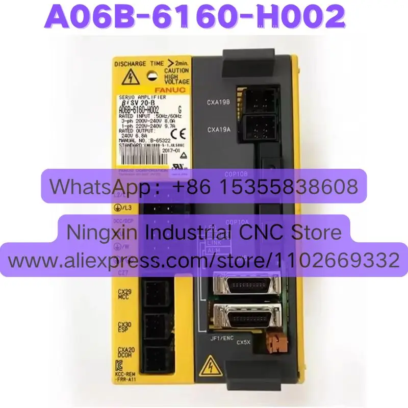 New Original FANUC A06B-6160-H002  A06B 6160 H002 Servo Drive Amplifier Module Quick Shipment