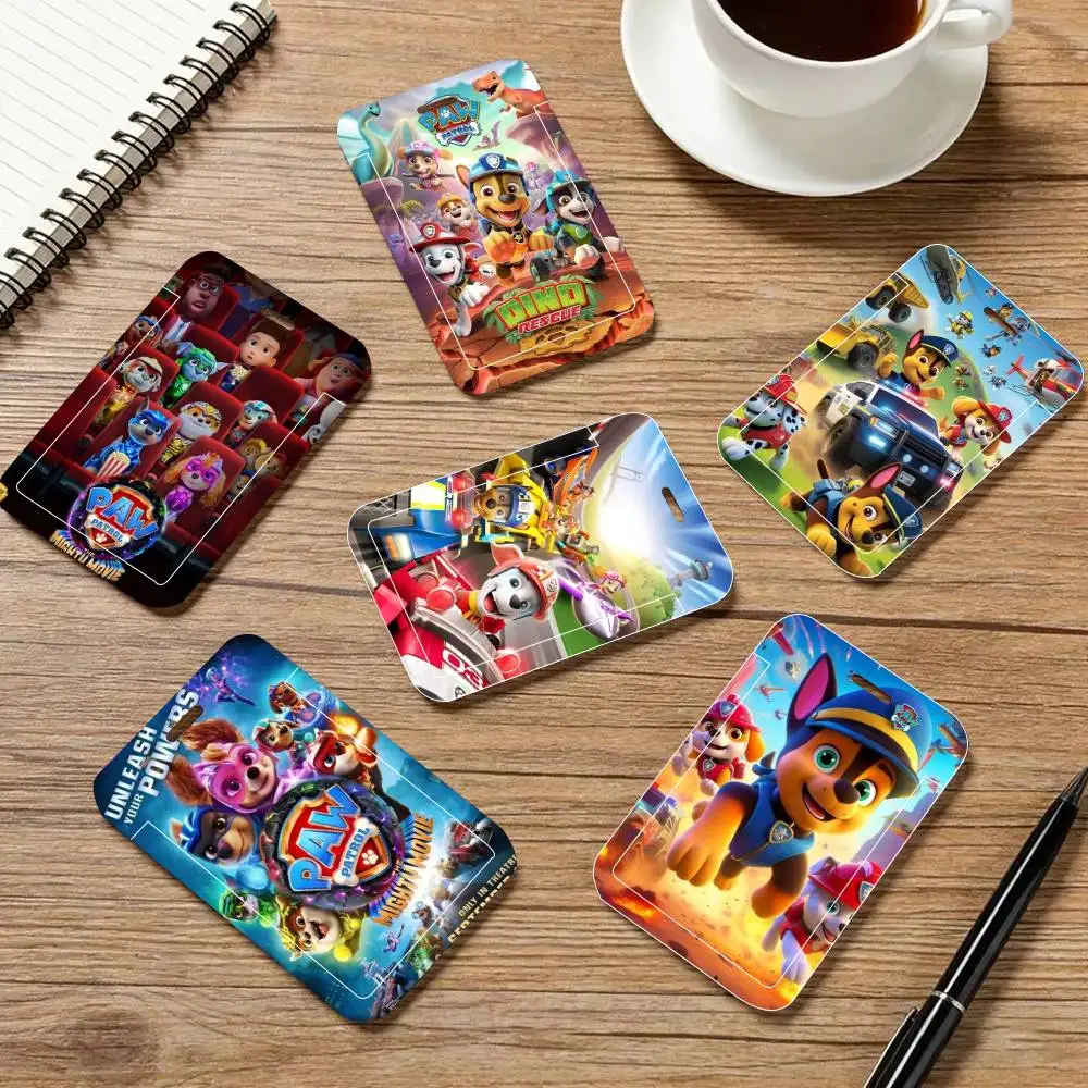 

Держатель для ID-карт P-Paw Patrol с ремешком на шею, подвеска, держатель для бейджей, шнурок-брелок, чехол для рабочего пропуска, подарок