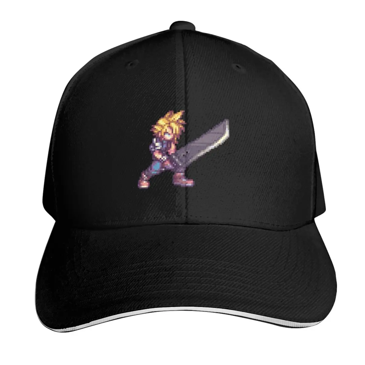 Cloud Custom Sprite Baseball Cap Quick Dry Performance Cotton Twill Breathable Contrast Two Tone Brim