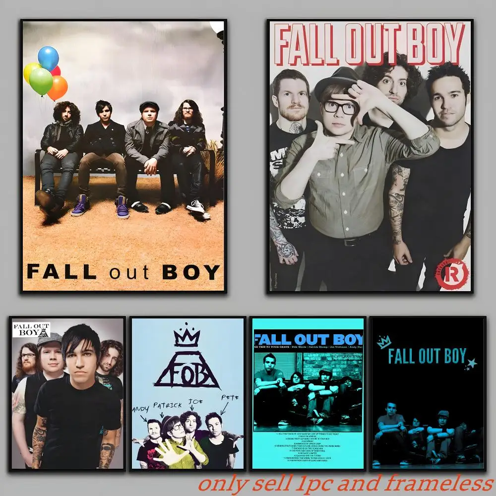 Fall O-Out Boy BAND Poster Art With Prints Home Bedroom Living Room Decoration Gift