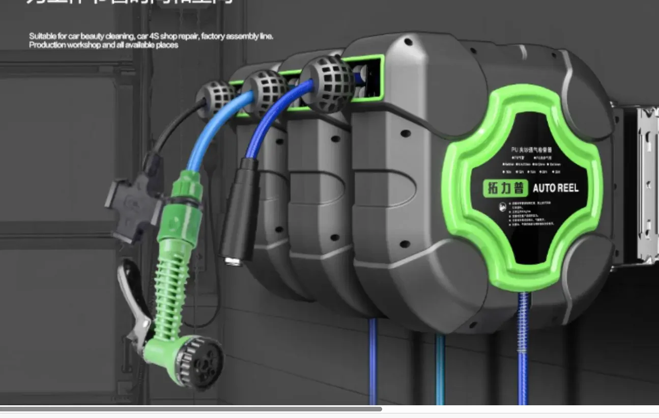 Pneumatic tool for automatic expansion and contraction of air drum, specialized for repairing air ducts and air pipe receivers