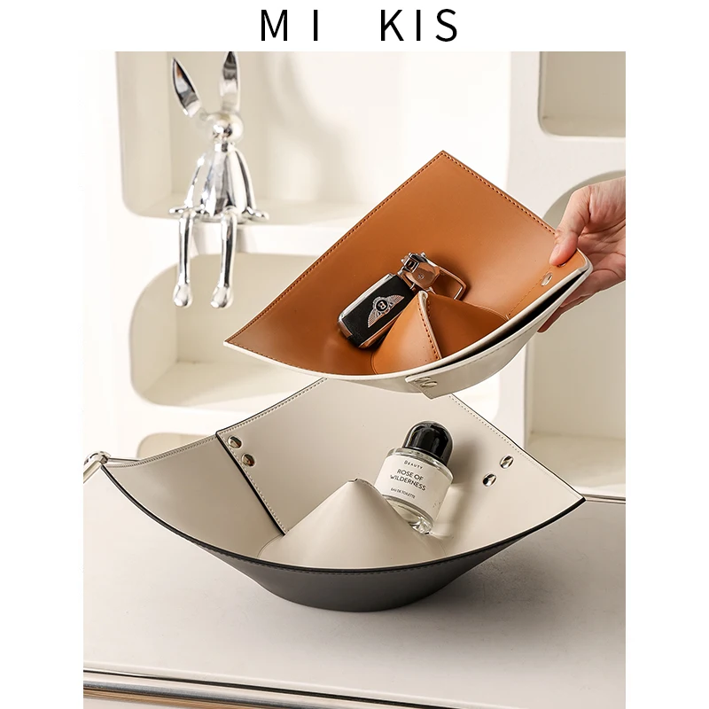 

dressing table, cosmetics and jewelry storage tray, light luxury entrance key storage box, bedside coffee table storage