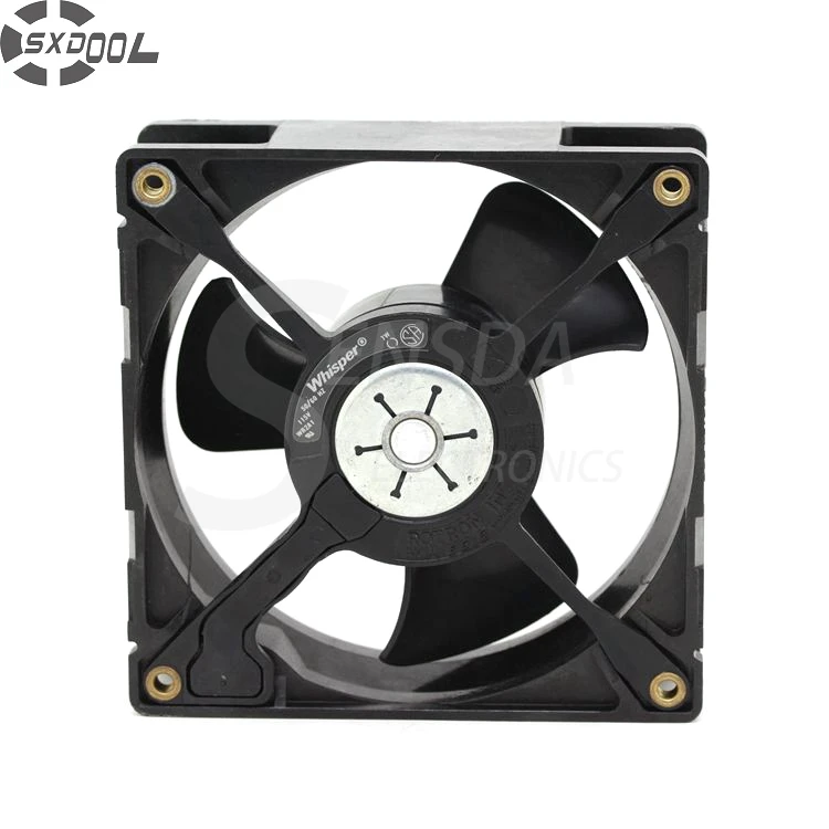 

SXDOOL WR2A1 AC 115V 1W 12038 12cm 120mm 120*120*38mm Metal Motor Cabinet Cooling Fan