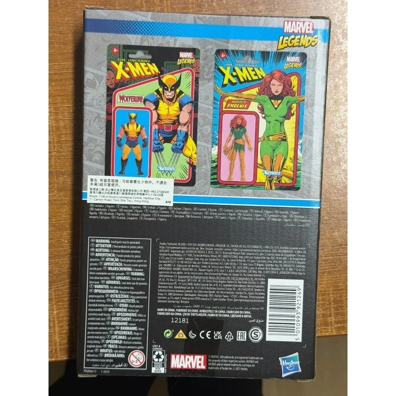 Figuras originales de la serie Hasbro Marvel Legends, THE UNCANNY X-MEN, PHOENIX/WOLVERINE de Marvel, modelo de figura de acción, juguetes para regalo