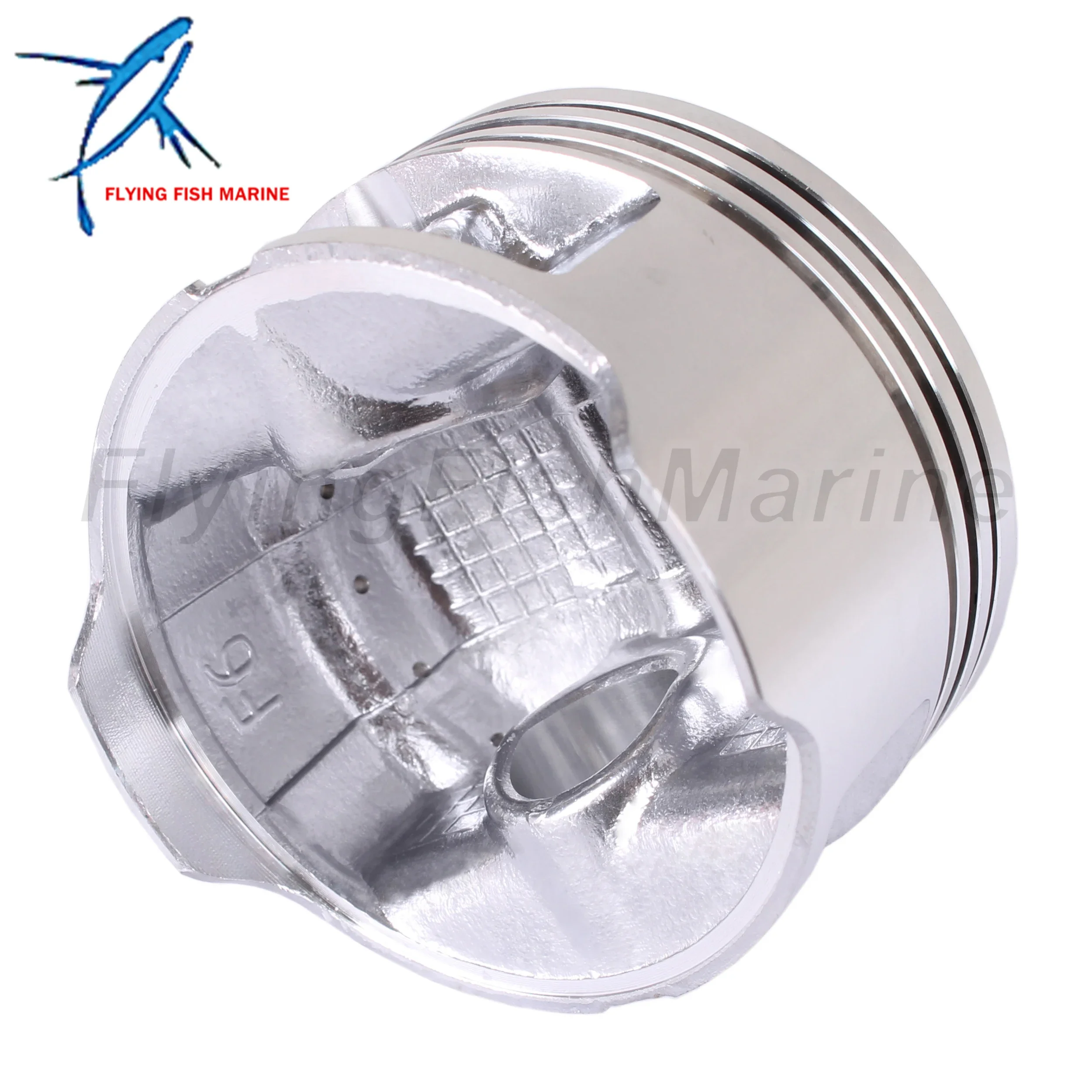 Buitenboordmotor 6BX-E1631-00-96 6EE-E1631-00-96 STD Zuigerset & 6BX-E1603-00 6EE-E1603-00 Ring voor Yamaha 4HP 6HP, 62mm STD