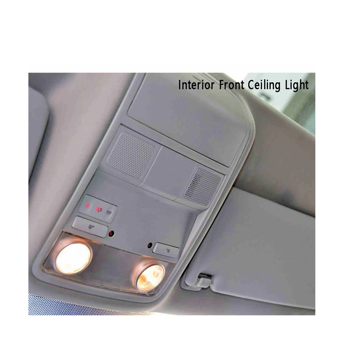 

Front Ceiling Light Reading Light Interior Roof Light Car for VW Golf 6 MK6 Passat B6 Skoda Yeti Superb,Beige