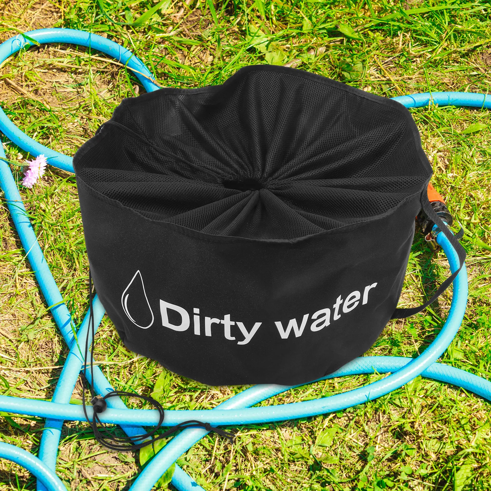 Heavy Duty Rv Hose Storage Bag Oxford Cloth Drawstring Sewer Garden Hose Organizer Pouch for Camper Trailer Motorhome