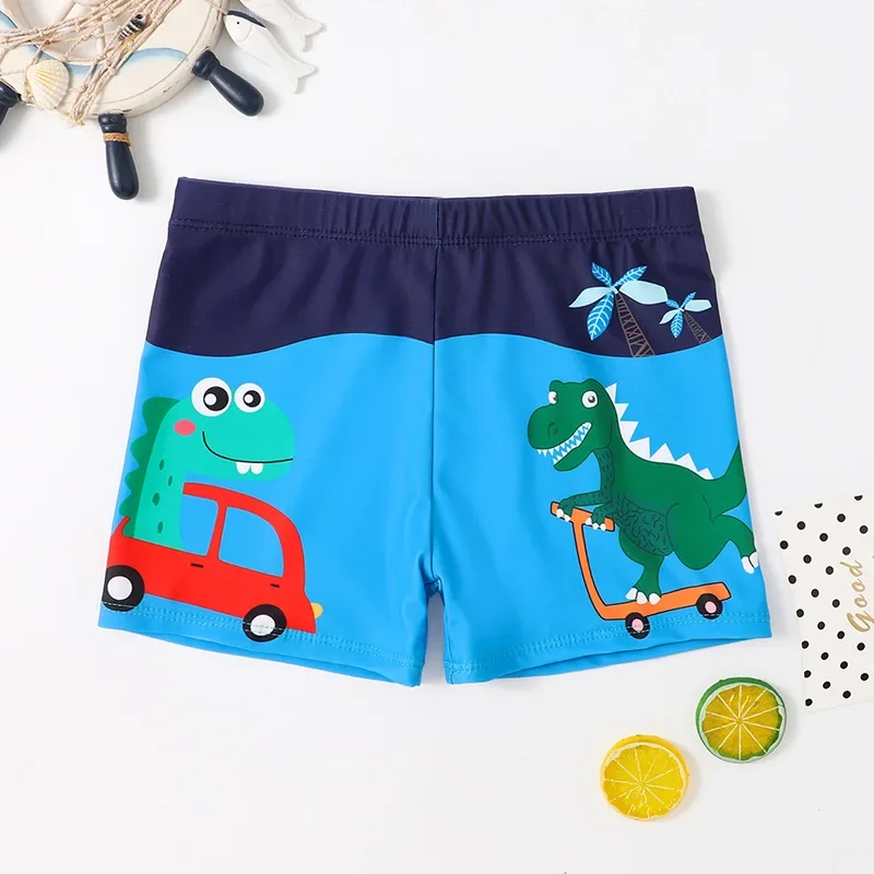 Pantalones cortos de baño para niño, Bermudas coreanas, ropa de bebé