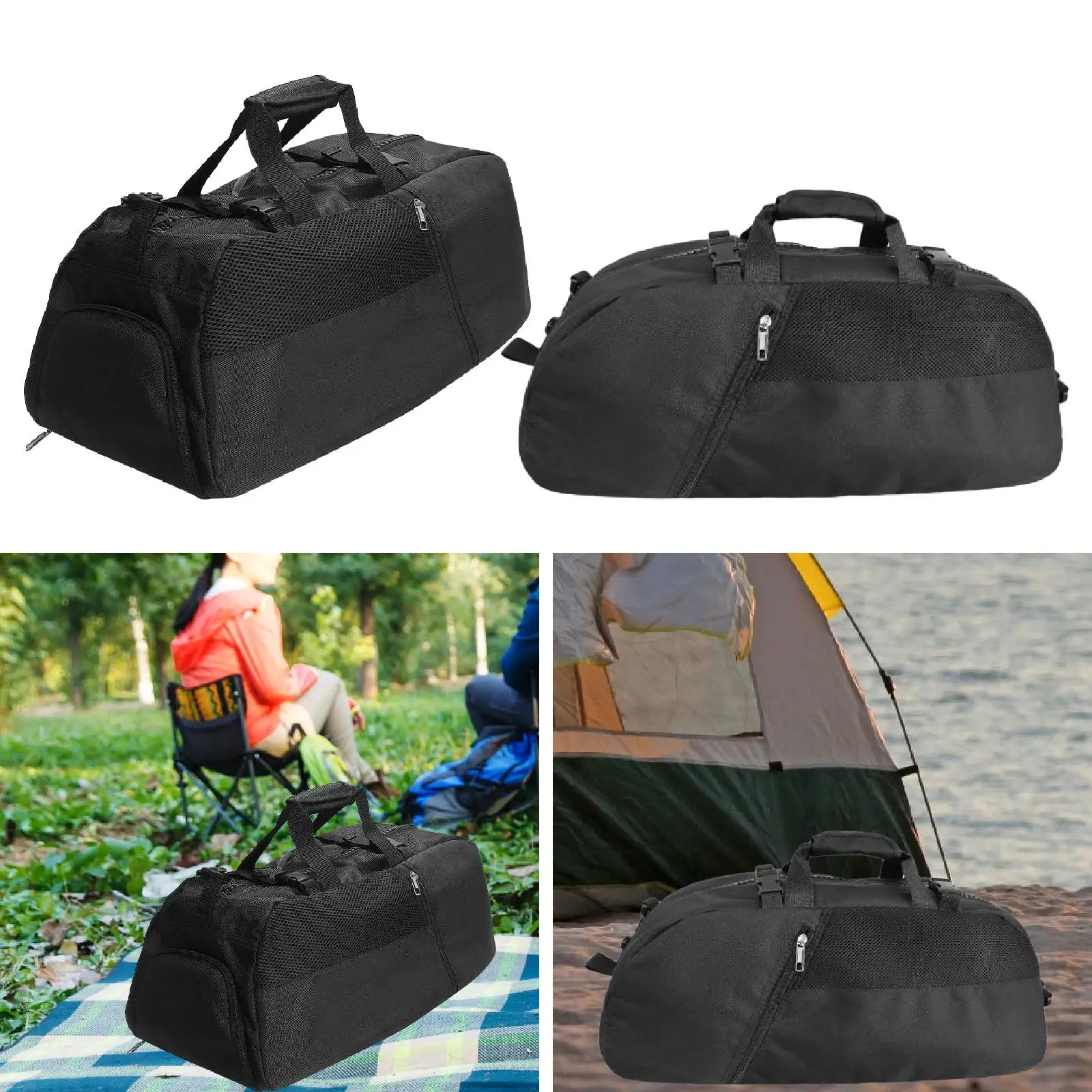 حقيبة رياضية واق من المطر، حقيبة معدات رياضية شديدة التحمل للبالغين، خفيفة الوزن لتخزين المياه