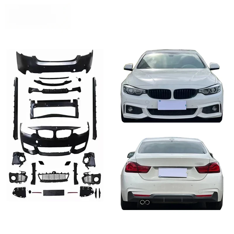 

Flash Sale ! Car Bumper 4-series F32/F33/F36 Upgr MT Body Kit Front Bumper Rear Bumper Side Skirt 2013-2019