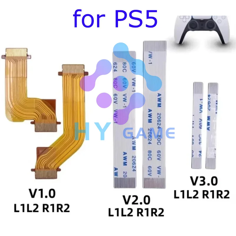 BDM-010 020 030 V1.0 2.0 3.0 For PlayStation 5 Motor Connect Ribbon Flex Cable Left Right L1 L2 R1 R2 Handle Button Board Cable