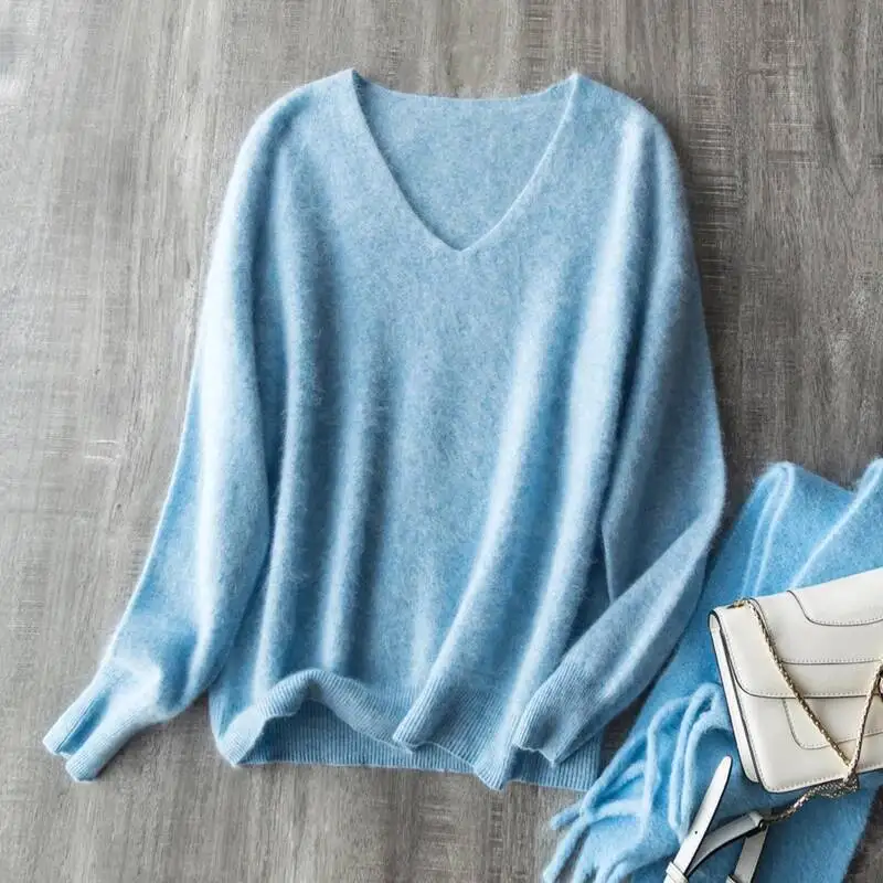 V-neck ice Blue