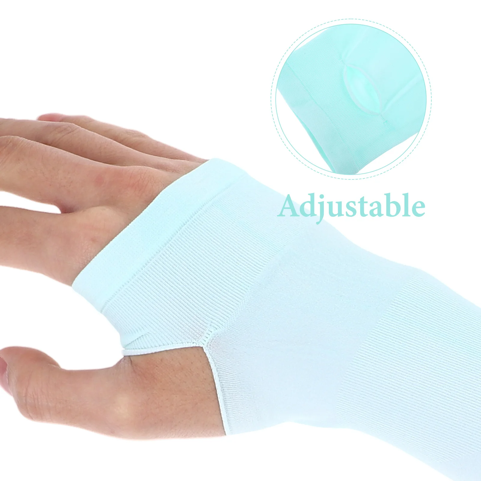 

1Pair Cooling Arm Sleeves Breathable Durable Sun Protection Sleeve Cover for Summer Outdoor Cycling Running Golf Driving