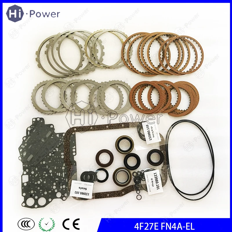 4F27E FN4AEL FN4A-EL Transmission Master Repair Kit Friction Steel Plate For Mazda For Ford Focus Car Gearbox Disc Overhaul Kit