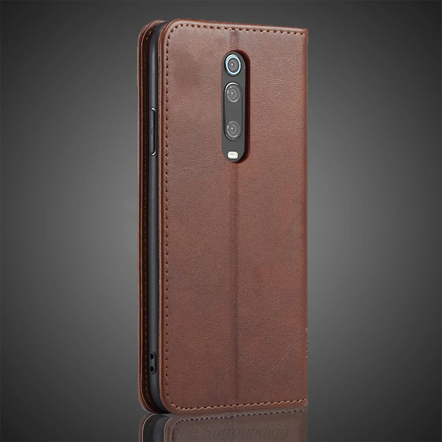 Custodia in pelle per Xiaomi Mi 9T /Xiaomi Mi 9T Pro Flip Case porta carte fondina custodia magnetica per attrazione custodia a portafoglio Fundas