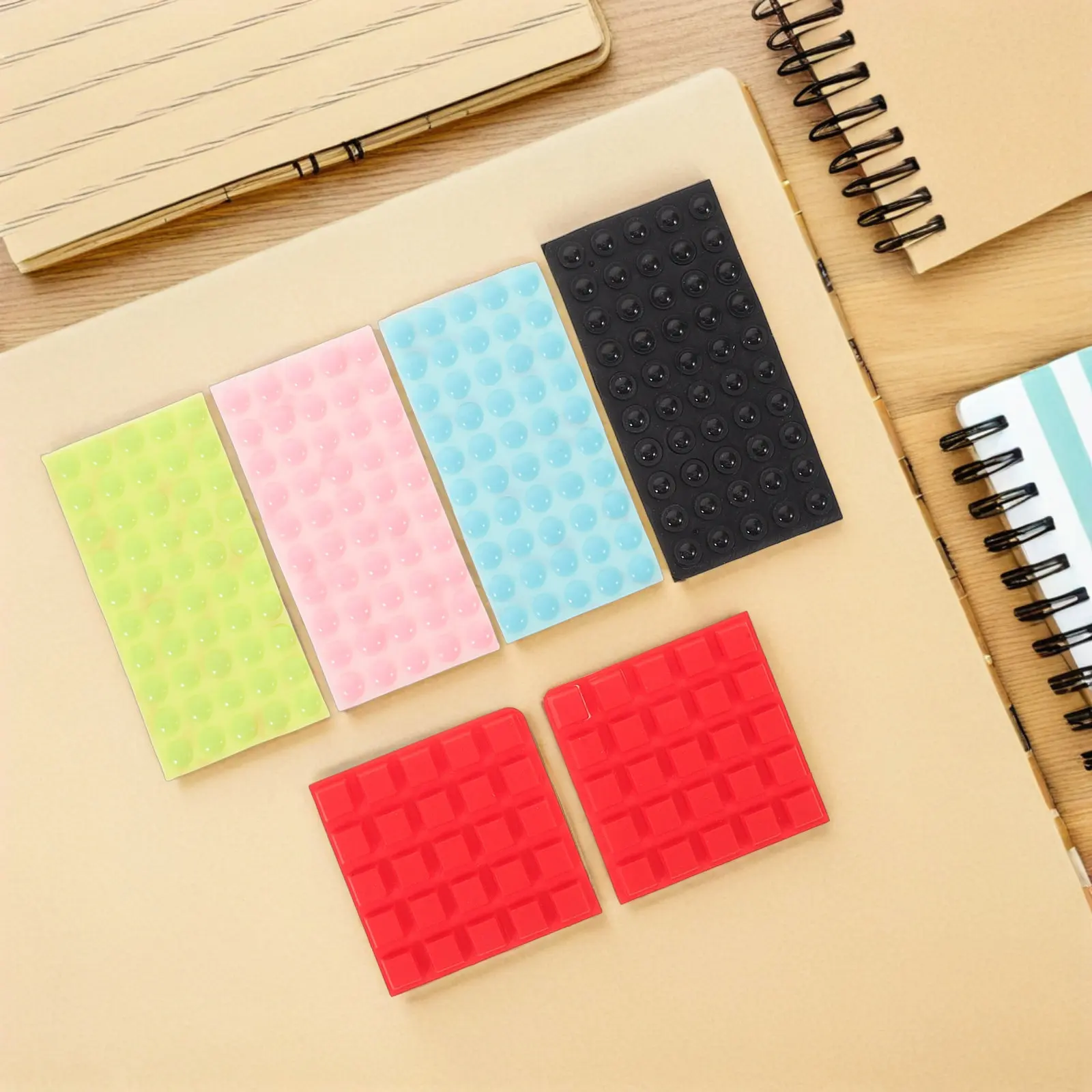 250Pcs Low Vision Assistive Braille Silicone Tactile Dots Self Adhesive Bump Stickers for Appliances Remotes Keyboards Visually