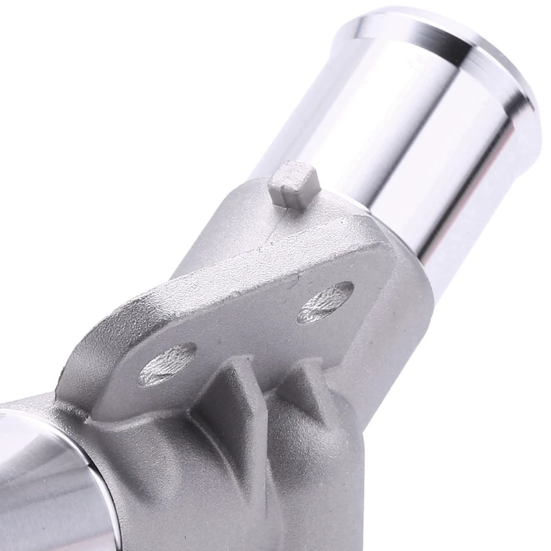 2X tubo dell'acqua dell'alloggiamento del termostato del liquido di raffreddamento del collo del riempitore del radiatore del motore in alluminio per Toyota Yaris Belta Vios Vitz