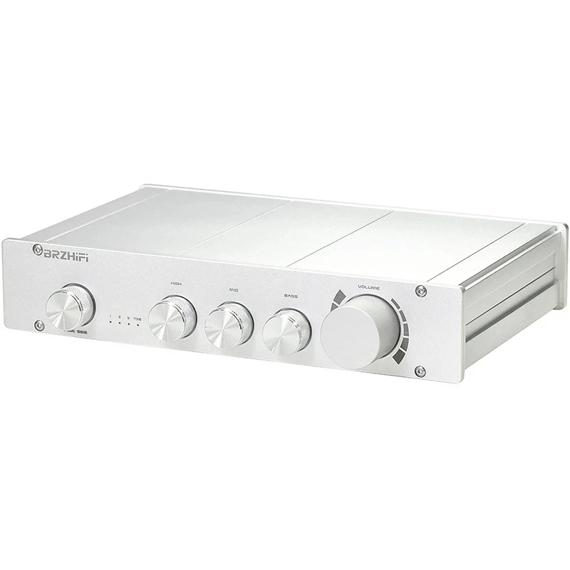 Imagem -02 - Classe Pura um Pré-amplificador de Áudio Preamp 2.0 2.1 Canal Tom Alta Fidelidade Preamp Alto Médio e Baixo Ajuste Bluetooth 5.0 Decodificação