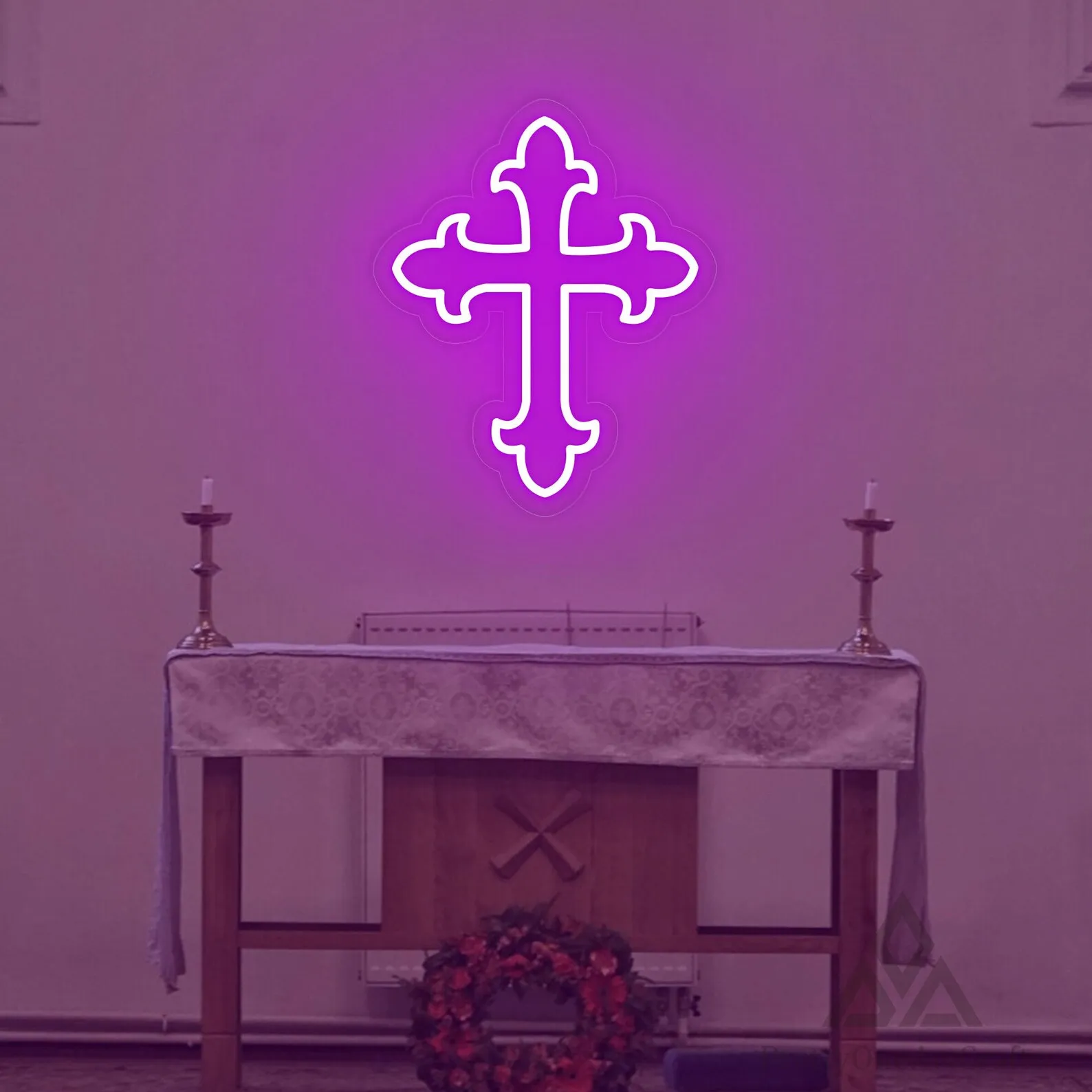 Faith Cross Neon Sign, Religious Neon Sign Led Cross Sign, Cross Easter Decor Jesus Neon Sign, Christian Decor Faith Wall Decor