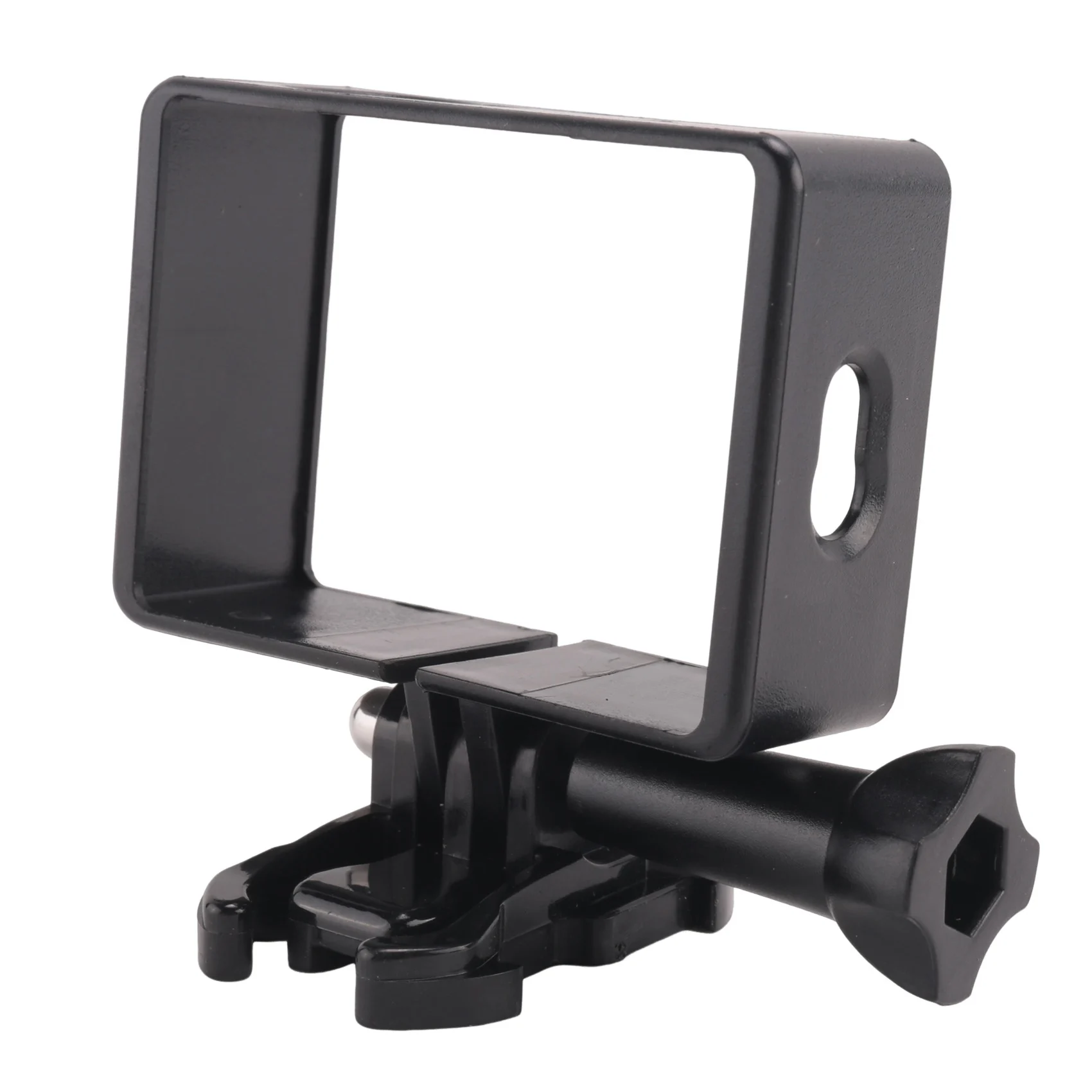 SMIEA Carcasa protectora Marco de borde lateral para Xiaomi Yi Xiaoyi Accesorios de cámara deportiva de acción Negro