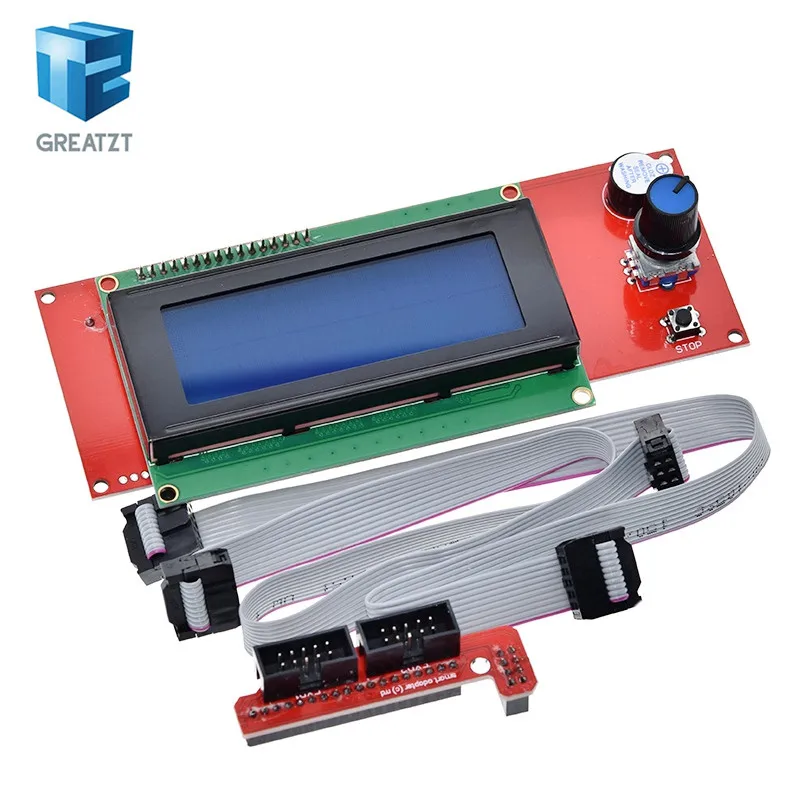 GREATZT 3D Printer 2004 LCD Controller with SD card slot for Ramps 1.4 - Reprap Display For 3D Printer