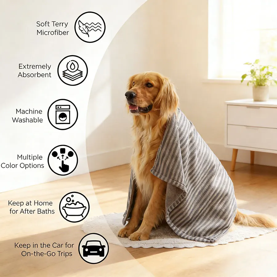 Pet Grooming Towel 4