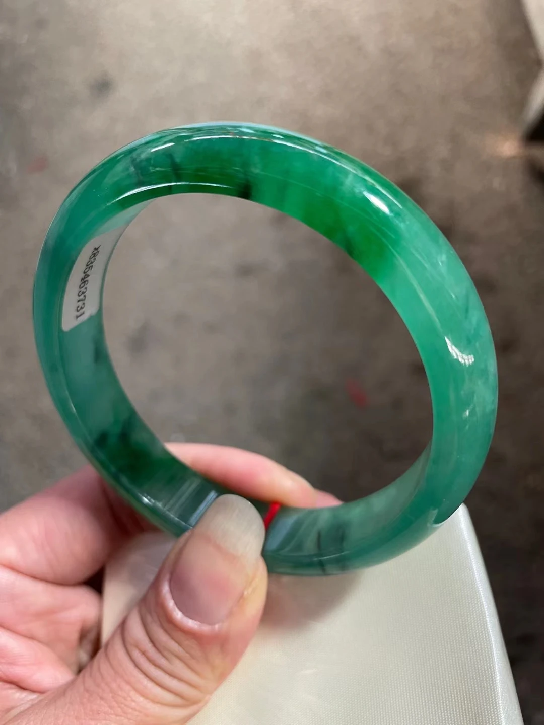 New Natural Burmese Green Jadeite Ice Transparent Exquisite Jade Bracelet Class A Jewelry Accessories Hand Decorations Bangles
