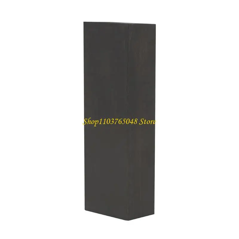 

R53E DIY Материал ручки ножа Древесина Деревянный блок Черное дерево Ремесленные инструменты для рукоделия